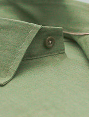 GREEN LINEN SHIRT