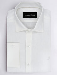 WHITE LINEN SHIRT