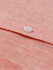 CORAL LINEN SHIRT