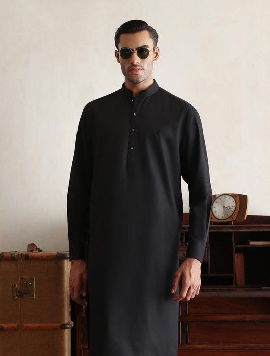 BLACK CLASSIC KAMEEZ SHALWAR
