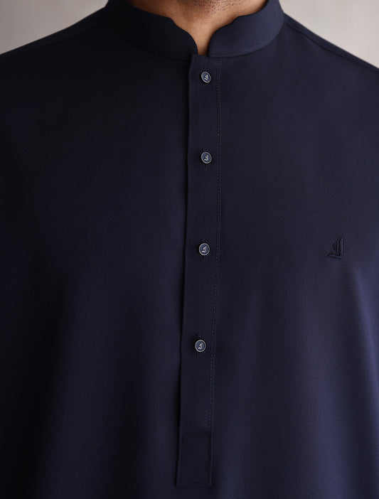 NAVY RELAX FIT KAMEEZ SHALWAR