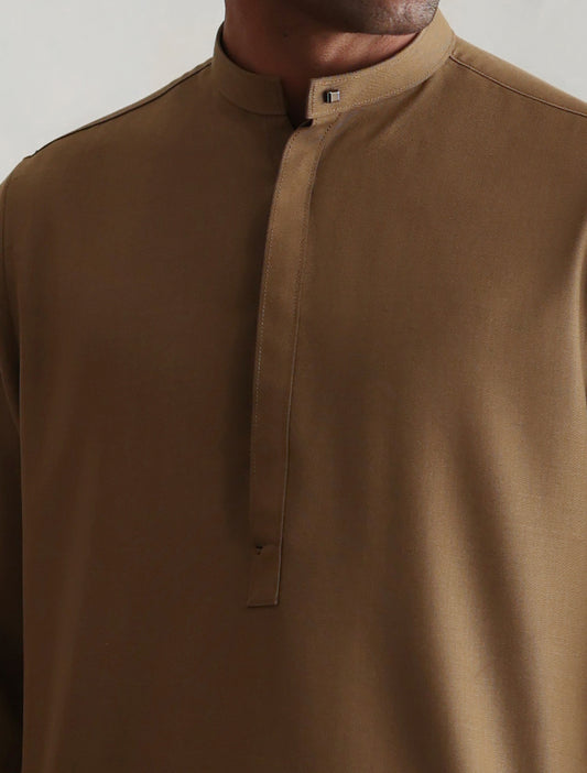 BEIGE CLASSIC KAMEEZ SHALWAR