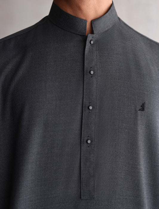 PREMIUM GRAY KAMEEZ SHALWAR