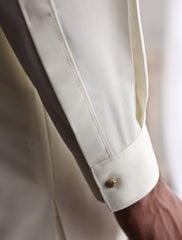 OFF-WHITE TEXTURED KAMEEZ SHALWAR
