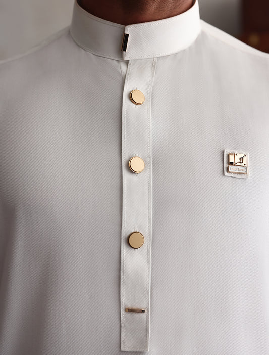 OFF-WHITE ACCESSORY DETAILED - LIMITED EDITION KAMEEZ SHALWAR