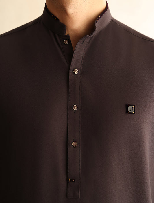 PURPLE CLASSIC KAMEEZ SHALWAR