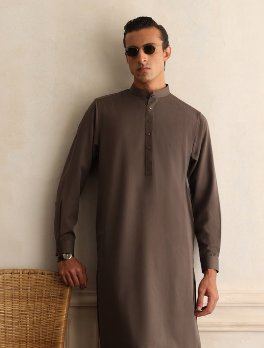TAUPE KAMEEZ SHALWAR