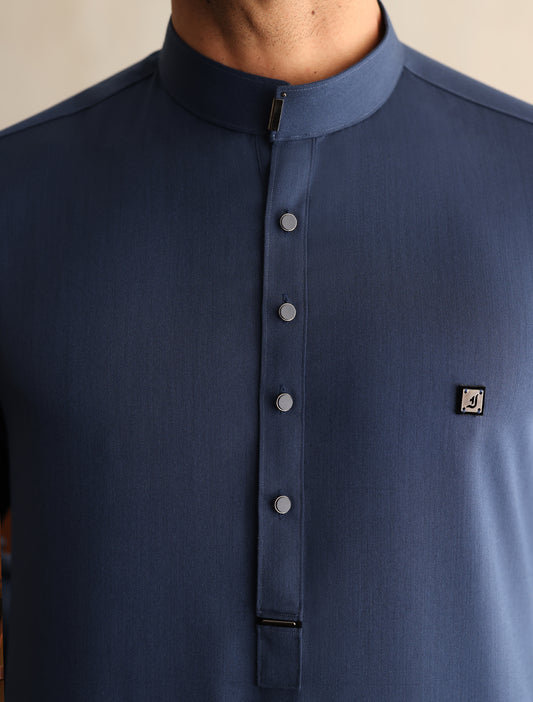 TEAL BLUE KAMEEZ SHALWAR
