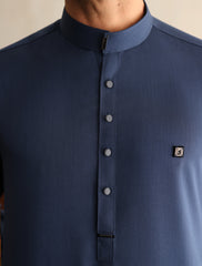 TEAL BLUE KAMEEZ SHALWAR