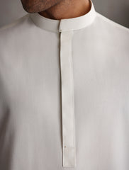 OFF-WHITE PREMIUM TEXTURED KAMEEZ SHALWAR
