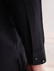 POLISHED BLACK KAMEEZ SHALWAR