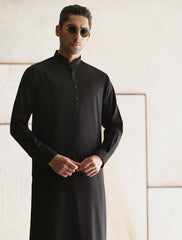 CLASSIC BLACK KAMEEZ SHALWAR