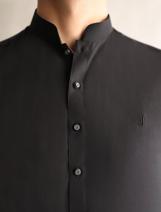 CLASSIC BLACK KAMEEZ SHALWAR