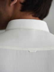 CREAM – OXFORD TEXTURED KAMEEZ SHALWAR