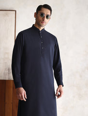 CLASSIC NAVY BLUE KAMEEZ SHALWAR