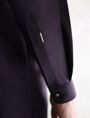 DEEP PURPLE - TEXTURED KAMEEZ SHALWAR