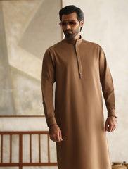 DARK TAUPE LIMITED EDITION KAMEEZ SHAWLAR