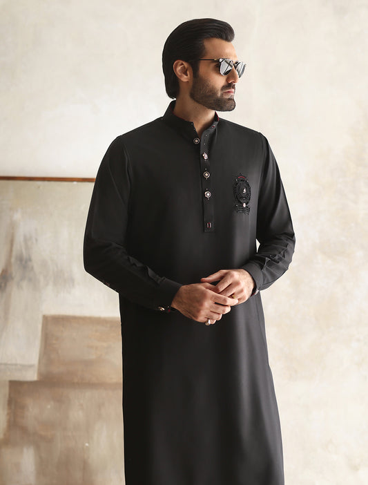 BLACK LIMITED EDITION KAMEEZ SHALWAR
