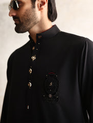 BLACK LIMITED EDITION KAMEEZ SHALWAR