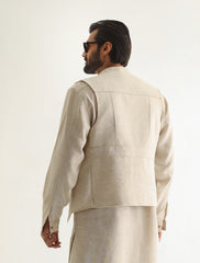 CREAM WAISTCOAT