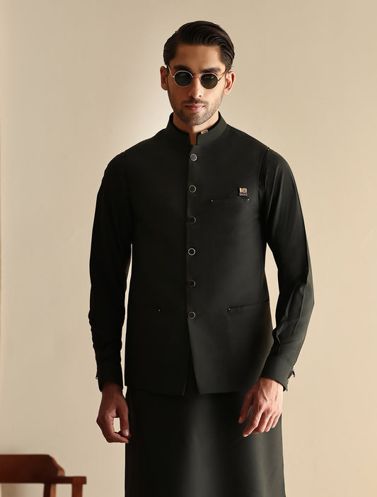 OLIVE WAISTCOAT