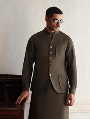 OLIVE WAISTCOAT