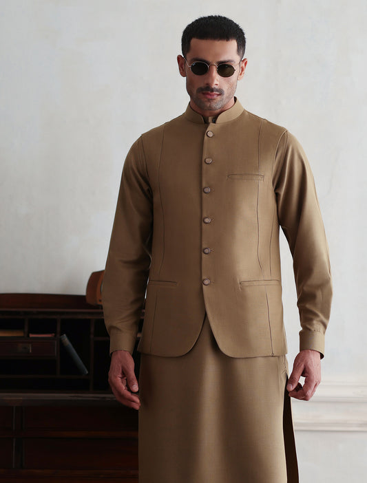 BEIGE WAISTCOAT