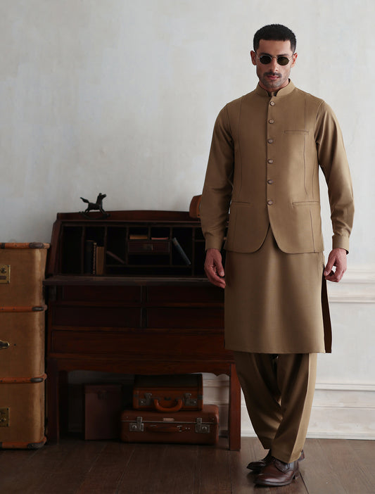 BEIGE WAISTCOAT