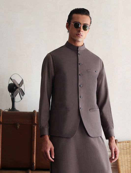 TAUPE WAISTCOAT