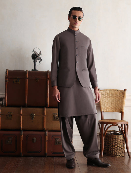 TAUPE WAISTCOAT