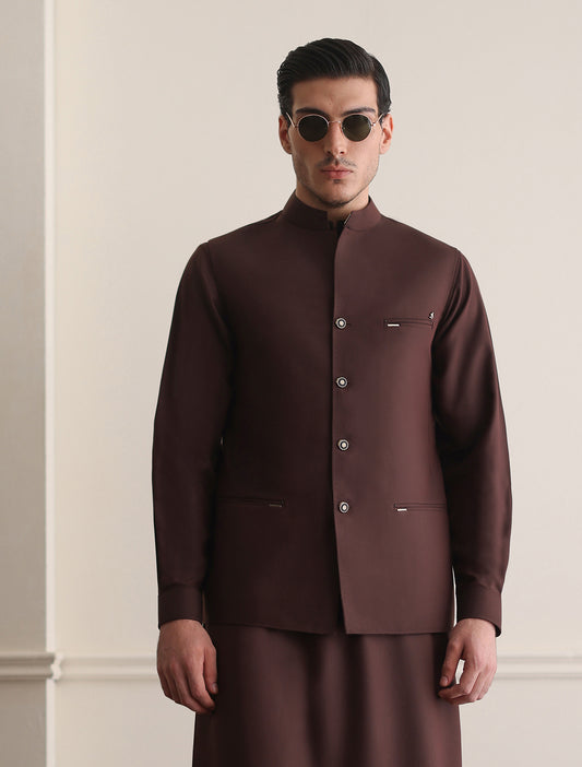 MAROON PREMIUM WAISTCOAT