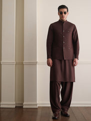 MAROON PREMIUM WAISTCOAT
