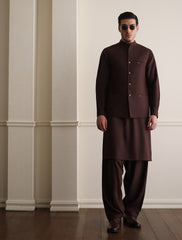 MAROON PREMIUM WAISTCOAT