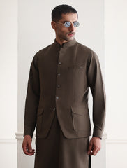 LIGHT BROWN WAISTCOAT