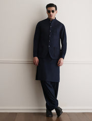 NAVY CLASSIC WAISTCOAT