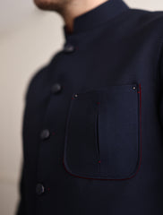 NAVY CLASSIC WAISTCOAT