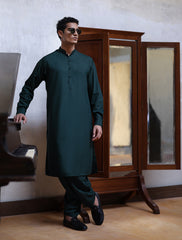 TEAL BLUE KAMEEZ SHALWAR