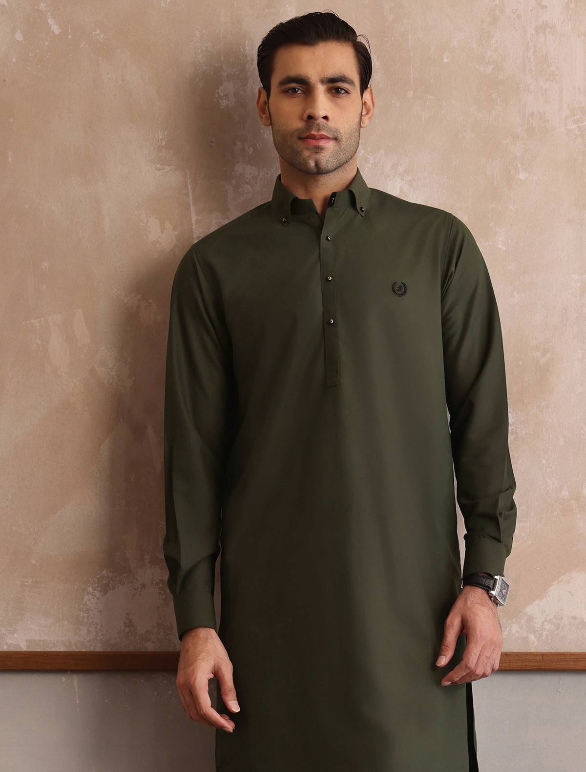 GREEN KAMEEZ SHALWAR