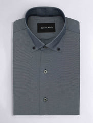 DENIM GRAY BUTTON DOWN SHIRT