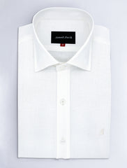WHITE LINEN SHIRT