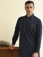 BLUE KAMEEZ SHALWAR-S