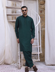 GREEN KAMEEZ SHALWAR