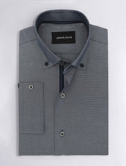 DENIM GRAY BUTTON DOWN SHIRT