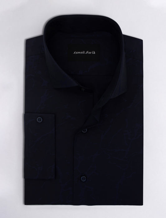 DARK NAVY FLORAL SHIRT