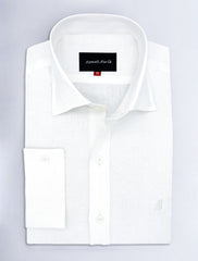 WHITE LINEN SHIRT