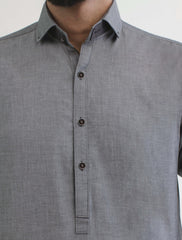 GRAY KAMEEZ SHALWAR