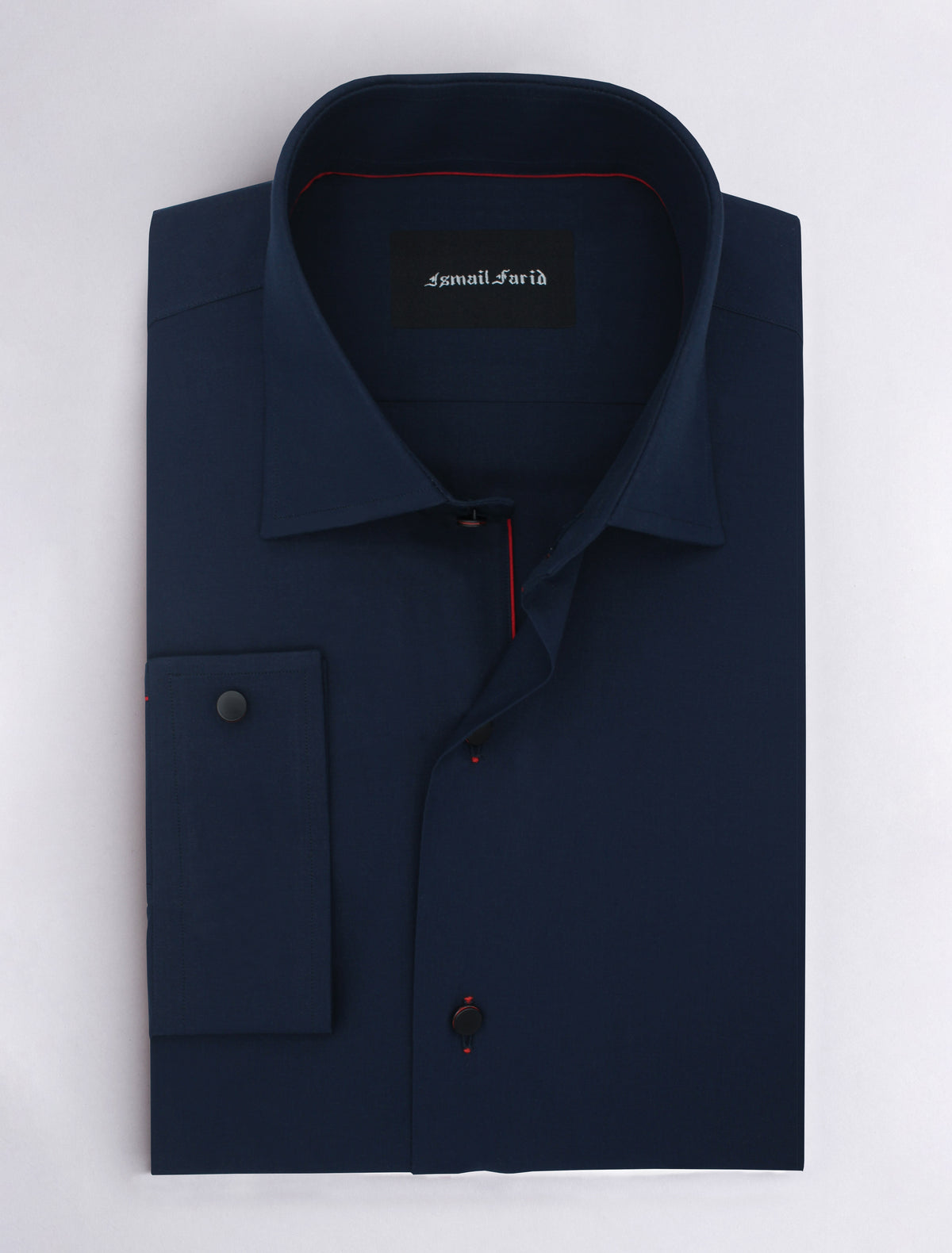 NAVY BLUE REGULAR COLLAR SHIRT