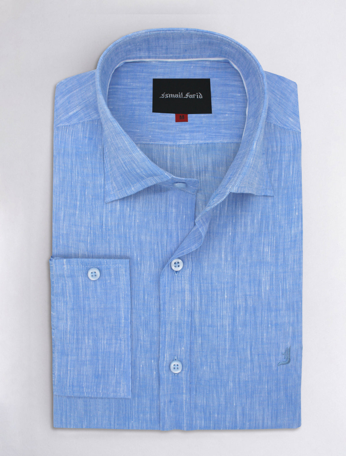 BLUE LINEN SHIRT