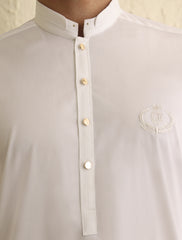 OFF-WHITE CLASSIC KAMEEZ SHALWAR-S