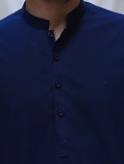 BLUE TWO TONE KURTA PAJAMA